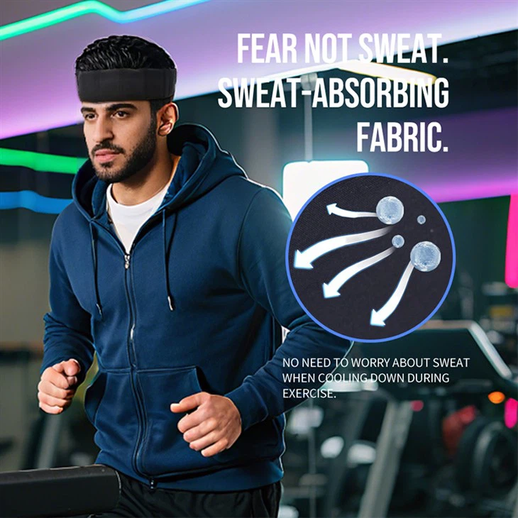 Cooling headband running